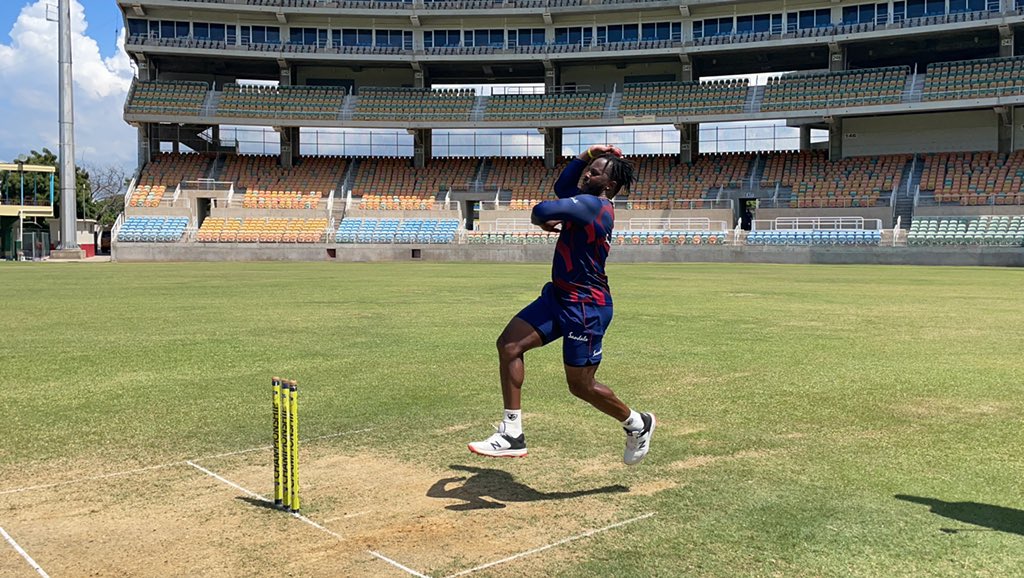The #MenInMaroon were out in the middle at Sabina Park today for a training session! 🌞 Who are you looking forward to watching most in the Betway Test Series vs. @TheRealPCB? #WIvPAK 🏏🌴