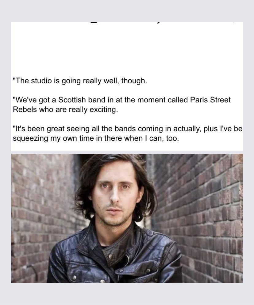 We’d like to take this opportunity to thank the man that is <a href="/carlbaratmusic/">Carl Barat</a> for giving us a nod in last weeks Sunday Mail.

For us likely lads to be acknowledged by one of our true heroes is absolutely mind blowing.

We can’t wait to back be down in Albion in the next few weeks!