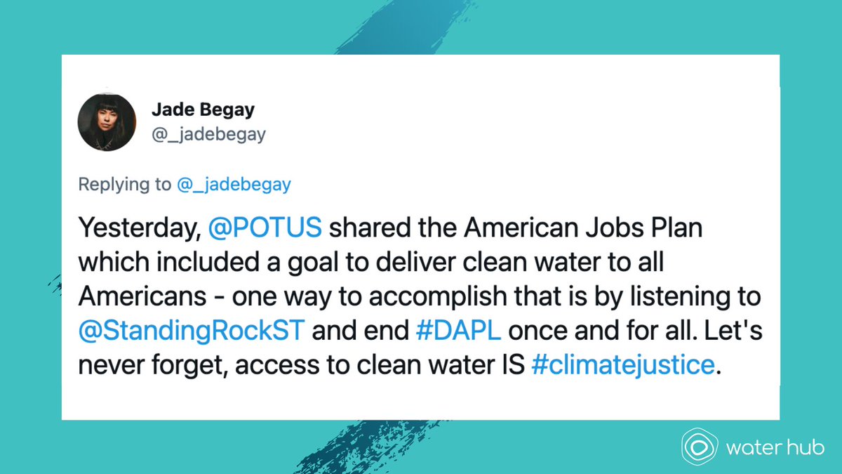 water_hub's tweet image. Showing some ❤️ to our friend  @_jadebegay on #IndigenousPeoplesDay for her #EnvironmentalJustice leadership!

Check out @ndncollective's new Community Self-Determination Grant for Tribal Nations &amp;amp; Indigenous-led orgs working to #DefendDevelopDecolonize bit.ly/3jBsHlS