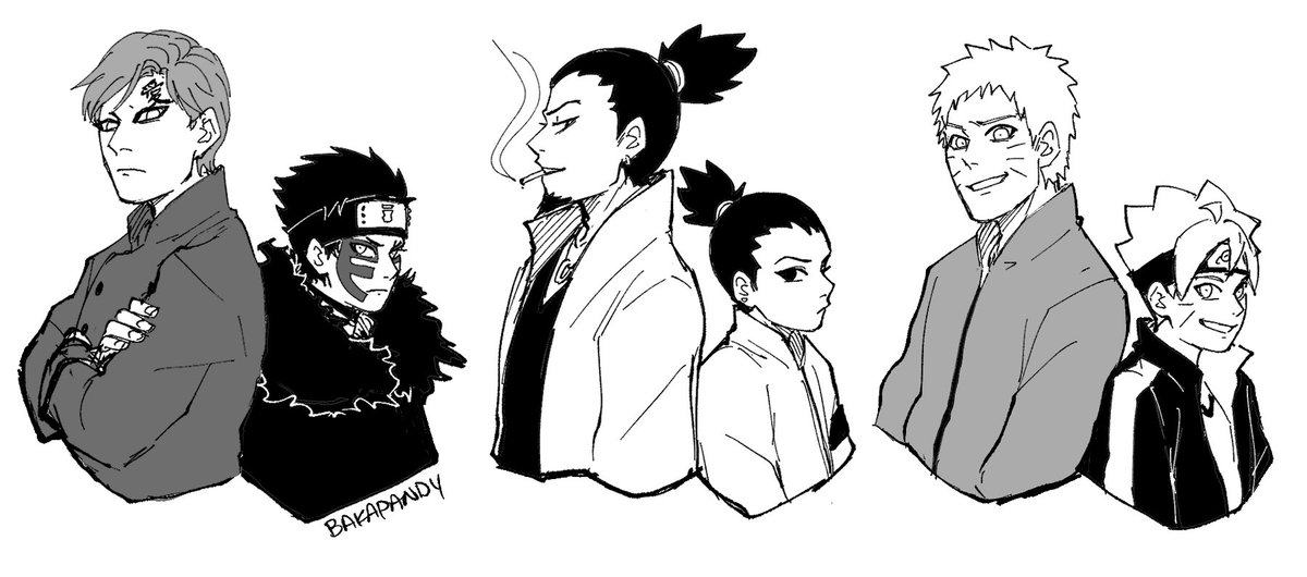 Some dads and their sons 