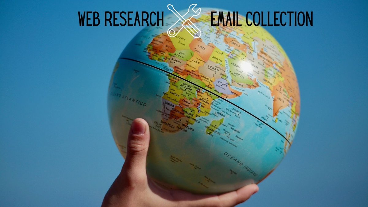 Do you need any accurate web research and Email Collection? Please check out my service_
fiverr.com/share/LDw4ZL
#leadgeneration #webresearch #Emailcollection #DataEntry #datascrape #emailmarketing #webscraping #Sales #datacollection #businessleads #b2bleads #b2cleads #emaillist
