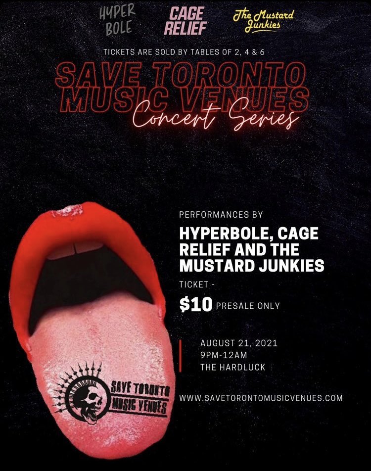 KeelieTO's tweet photo. #hyperbole Go on now n buy a table $10 a person 2 and 4 person tables. New way new day live music experience here Sat Aug 21 @hardluckbar @savetorontomusicvenues #hyperbole @cagerelief @themustardjunkies #loudly #fun #rockmusic #exaggerated #exaggeration #singalong #laugh #along https://t.co/aTpVjj2ARm
