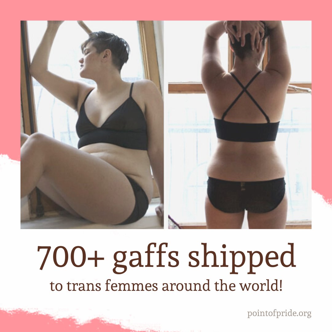 Point of Pride on X: This week, Point of Pride shipped our 700th  @OrigamiCustoms gaff! 🎉🎉🎉 We've shipped #femme shapewear to 46 states &  31 counties on all six (inhabited) continents, including