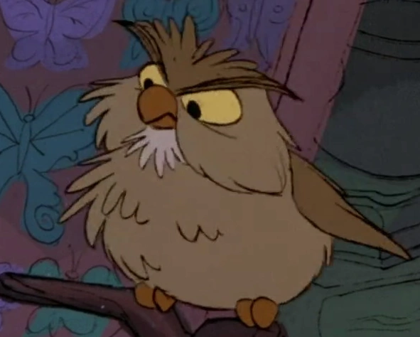 owloftheday's tweet photo. Today's fictional Owl of the day is Archimedes from Disney's The Sword in the Stone!! https://t.co/HOYXmvT2UL