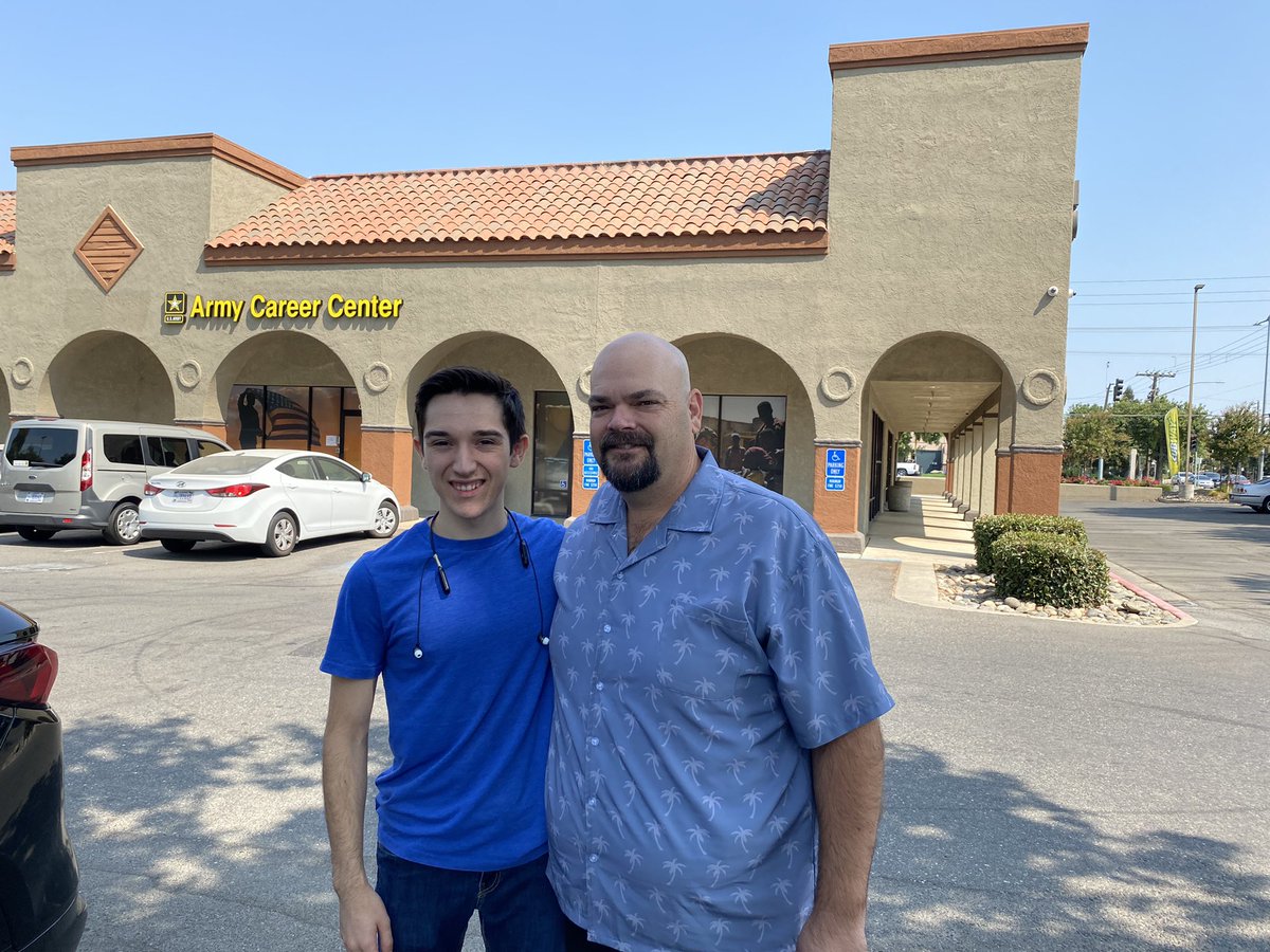 hatfieldpc's tweet image. My oldest son is leaving for the Army today. Not sure how long before we will see him again but I hope he knows how proud we are.