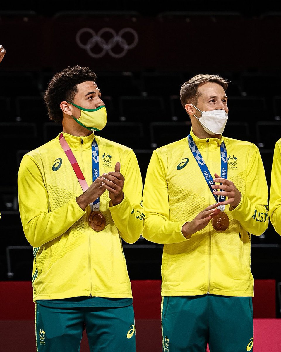 Wearing green and gold means more than any words I can put together, the boomers culture is unlike anything I’ve ever been around. It is a family. Since a young age I dreamed of this moment, and to say I got a medal at 20 is surreal. Let’s keep it going.. 💚💛🇦🇺 #boomers