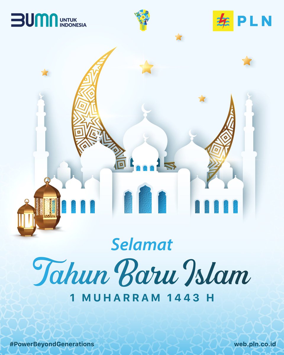Tahun barganti. Hari-hari memboyong harap, yang sering jatuh pada tengadah tangan, lalu terbang bersama ucapan Aamiin.

Selamat Tahun Baru Islam 1 Muharram 1443 H. Semoga Allah senantiasa merahmati kita semua. Aamiin🤲🏻

#PLN #PowerBeyondGenerations #TahunBaruIslam1443H