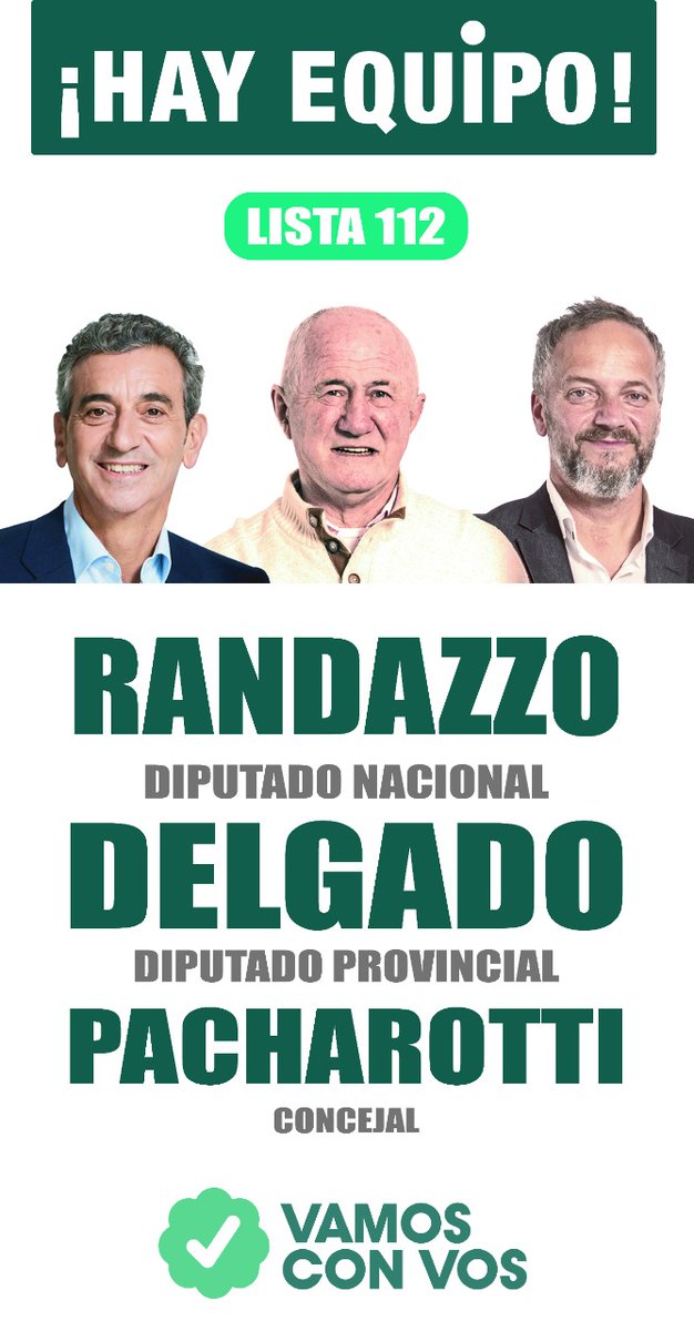 javipacharotti's tweet photo. Hay Equipo!! @RandazzoF https://t.co/WYPRbBiZUQ