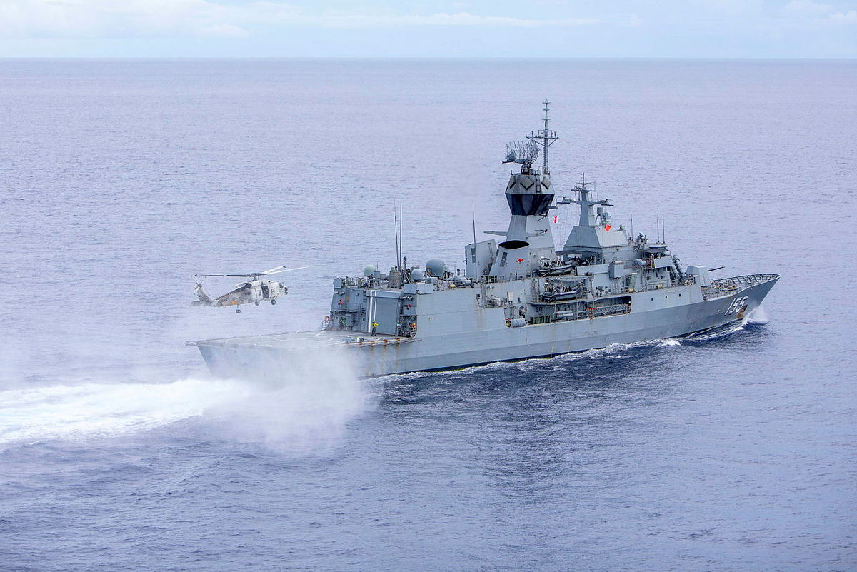 COMAUSFLT's tweet photo. #AusNavy is proud to support #LargeScaleGlobalExercise2021, a @USNavyCNO led multi-national war fighting exercise spanning Navy fleets across 17 time zones.
#LSGE21 #StrongerTogether #YourADF https://t.co/25KHXxyAYu