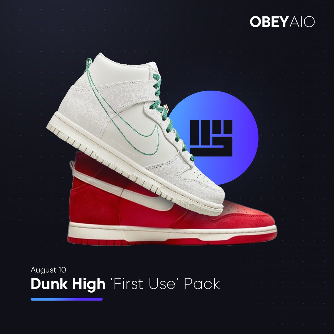 I got red, I got white whatchu want? 🤨

Good thing Obey AIO users can have both!✨

Who needs a key for tomorrow?