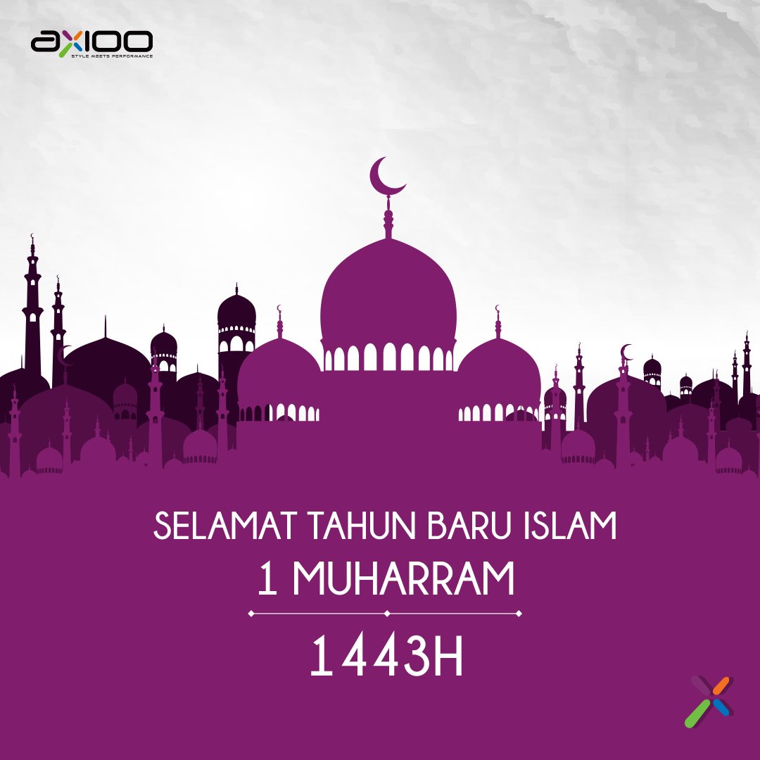 axioo_id's tweet image. Selamat Tahun Baru Islam, 1 Muharram 1443H.
Semoga kesehatan dan kesejahteraan menyertai kita.

Axioo “style meets performance”
__
#Axioo #AxiooIndonesia #StyleMeetsPerformance #Muharram #tahunbaruislam #tahunbaru #1muharram #1muharam #tahunbaruislam1443h #1443h #tahunbaru