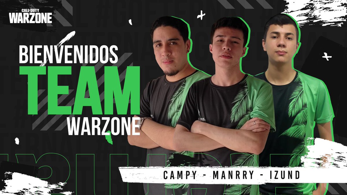 EternalESG's tweet photo. Bienvenidos muchachos, nuestra nueva incorporación para el team de Warzone de ESG, a dejarla toda por la camiseta 💚 #GOESG
CAMPY THEMANRRY IZUND
#WeAreESG #Warzone #Competitvo #StreamersConnected #Bienvenidos https://t.co/Y9fHmqlNQR