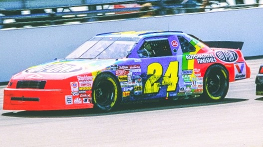 LegendsNascar's tweet image. Jeff Gordon won the inaugural Brickyard 400 in 1994. 🏁

It was the first of his record five Cup wins @IMS.