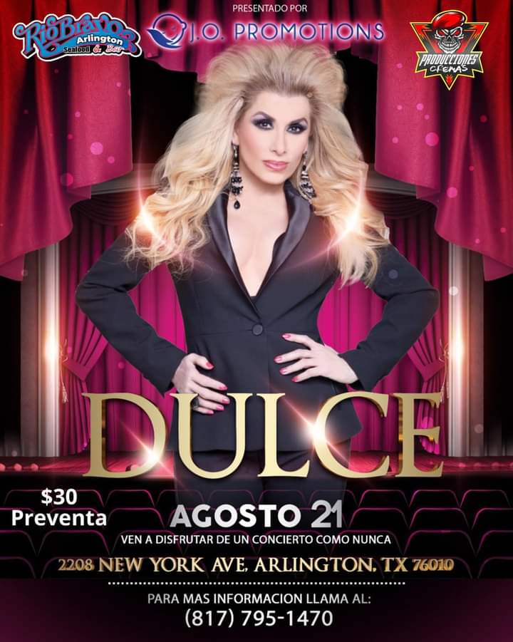 Nos vemos en dallas <a href="/LaCantanteDulce/">Dulce la Cantante</a>  🙏🙏🙏🙏❤❤❤