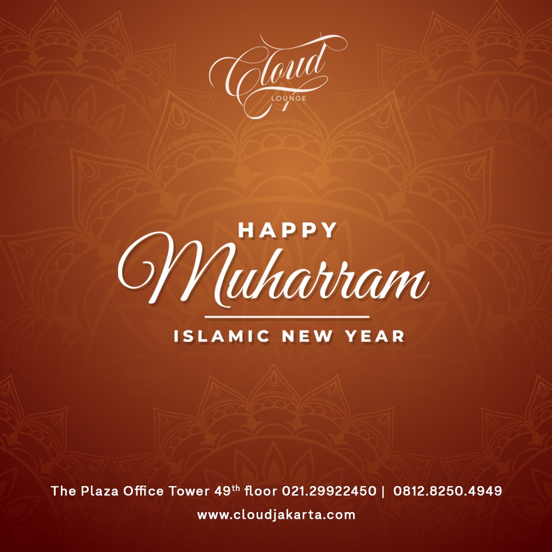 Happy Islamic New Year to everyone🙏🙏 1 Muharram 1443 H.

May this new year bring a lot of peace, health, prosperity &amp; happiness to the world. May Allah protect us. 

#cloud_jkt #cloudlounge #islamicnewyear #1muharram1443h #stayhome #staysafe #staystrong