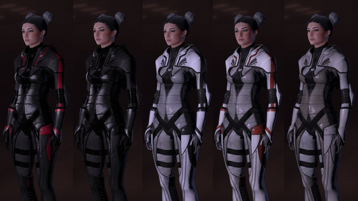 LizagnaNoodles's tweet photo. https://t.co/fDKsGp6P96 Kasumi's hood down version is available now on LE2. Who ever said it's easier to mod 2 is a lying liar, and the shaders can kick rocks. #MassEffectModding #ModdingMassEffect #MassEffectLegendaryEdition https://t.co/HqoHptf33A