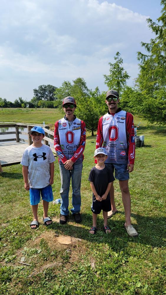 Jacob and Patrick lent a hand this past weekend for the annual "Fish with a First Responder" event in Delaware.  We want to thank the Delaware Police and Fire Departments for a great event and working with the community to get kids outdoors and fishing!