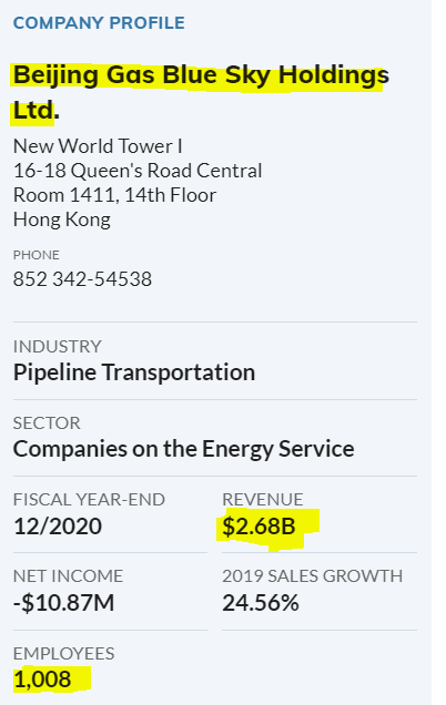 TerryChenOK's tweet photo. $FTXP This is huge! CEO of Beijing Gas Blue Sky Holdings added as the company insider in the OTC profile!  Also added "Oil and gas leases" to company facilities! This is ready to fly! 🚀🚀🚀 https://t.co/ICCjJOQeHn