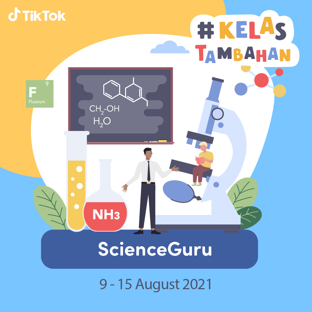 tiktokmy's tweet photo. It's time for #KelasTambahan on TikTok😍This week is all about science! Join in the fun and use the hashtag #ScienceGuru for content related to science😉

#tiktok #tiktokmy #learnontiktok #tiktokguru https://t.co/LDIK79hf5q