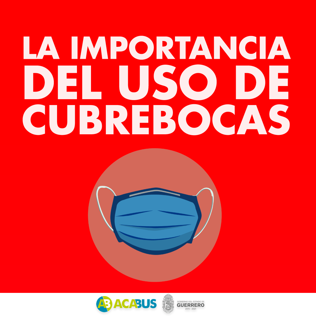 acabusoficial's tweet photo. Cubrir la boca y nariz es de vital importancia para frenar los contagios de #covid19.

Por eso es importante que al viajar en #Acabús utilices el cubrebocas, recuerda que es de uso obligatorio. No te lo quites, es por tu salud. #CuidarnosEsTareaDeTodos. https://t.co/H33TP5iXUP