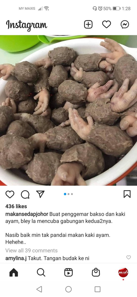 Jimbotiram's tweet photo. Seram juga ya nak makan.
Salah aku juga, selalu tengok movie makan budak. https://t.co/P69QMRGnRx
