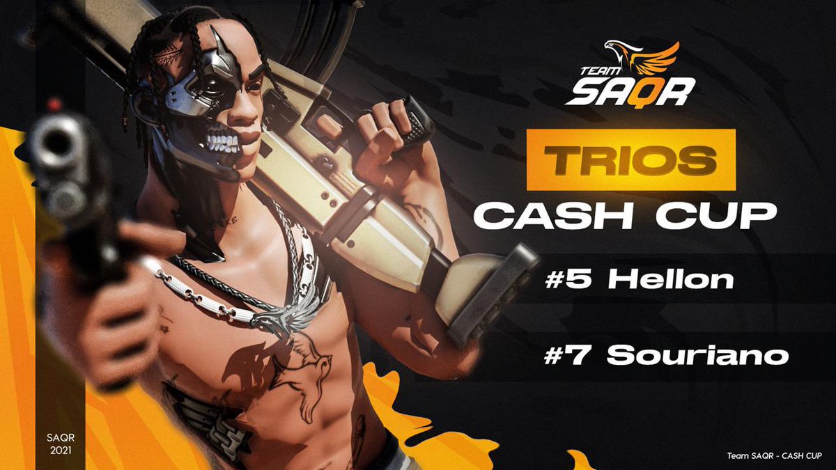 Well played, 👏🏻
Our SAQRS placements in the
🏆Trio CC!!🏆

#5 <a href="/Hellonsteam/">OE HELLON</a> 
#7 <a href="/souriano/">souriano</a> 

#SAQRONTOP 🦅