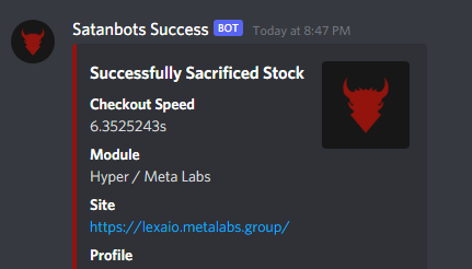 Satan Success tweet media