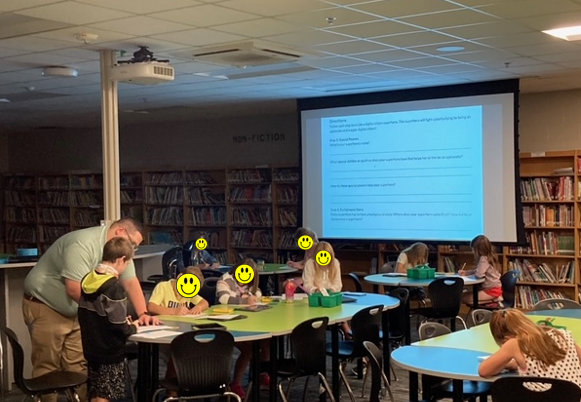 wlprat's tweet photo. Tolbert ES 3rd & 4th Ss are building #digitalcitizenship skills in the media center w/ Mr. Marycz (he's so excited!) & @CommonSenseEd! #GETGCS #GoGordon #GCSTech https://t.co/fzVtpqY858