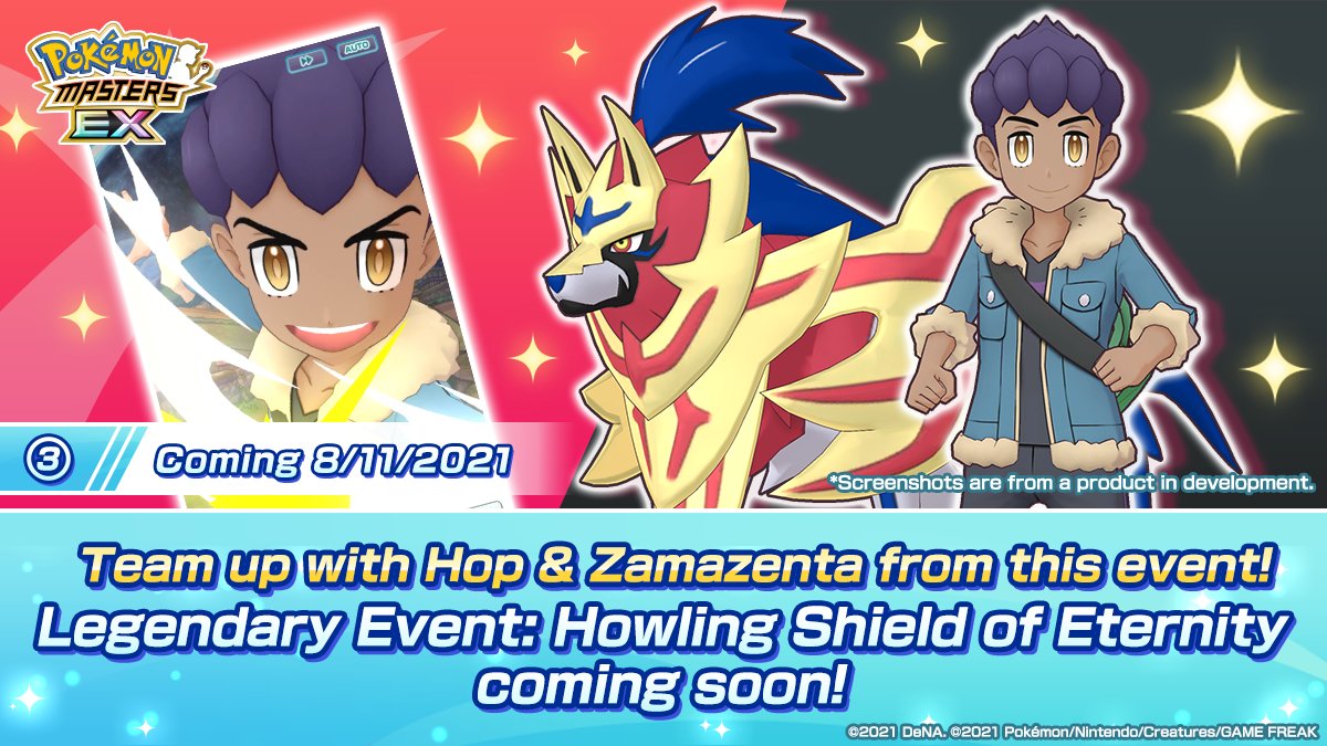 Hop & Zamazenta  Pokemon Masters Wiki - GamePress