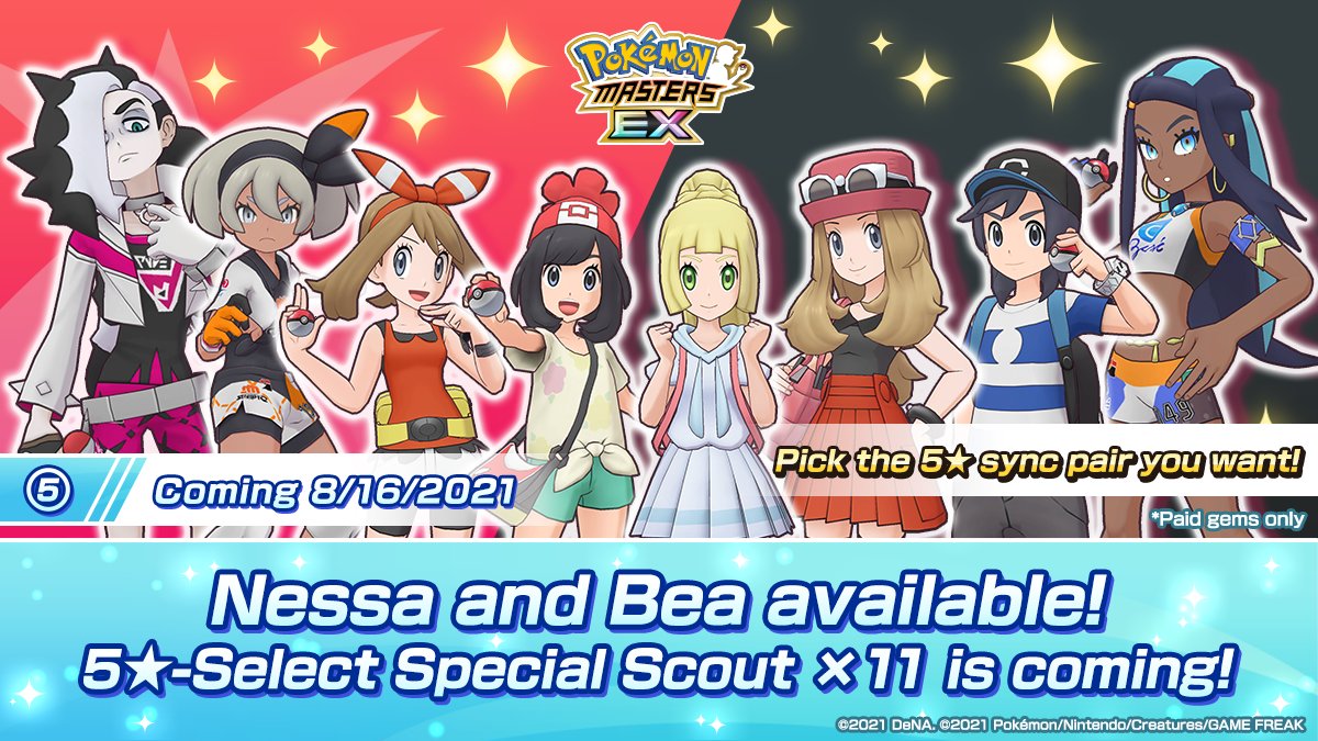 Bono Pokémon Masters EX