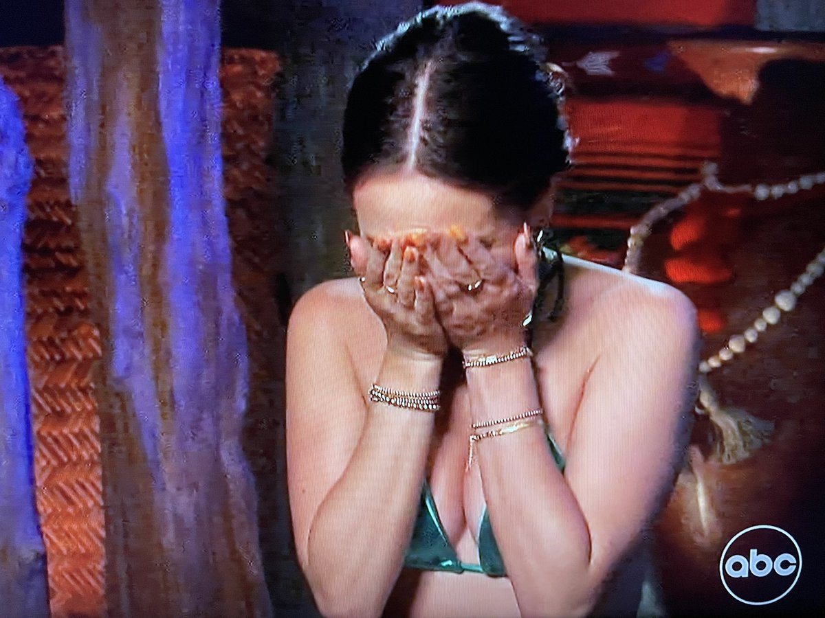 BachelorBob_'s tweet photo. Whoever made Abigail cry IS GOING TO HAVE SOME EXPLAINING TO DO
 
#TheBachelorette #BachelorInParadise https://t.co/wZv7i7fyQH