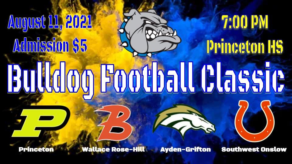 Princeton HS is hosting a 4 team scrimmage Wednesday, Aug 11th. Come and check out the teams in their first action of the season!