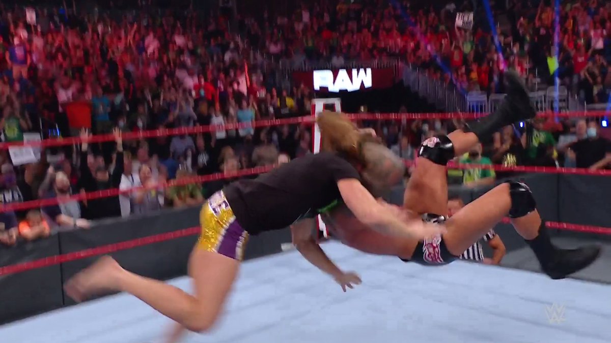 WWE's tweet image. That @RandyOrton is one fascinating individual.

@SuperKingofBros 
#RKBro
#WWERaw