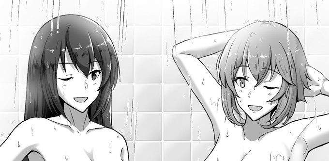 長門と陸奥、skeb納品させていただきました!ありがとうございました～!
 https://t.co/zdIQTJRuaH #Skeb #Commission @skeb_jpより 