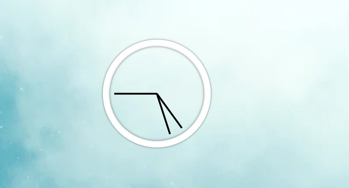 BreadyLogan's tweet photo. #JavaScript30 day two done!  Built this little clock using vanilla JS.  #coding #javascript #webdev https://t.co/Ng3nGDVgxL
