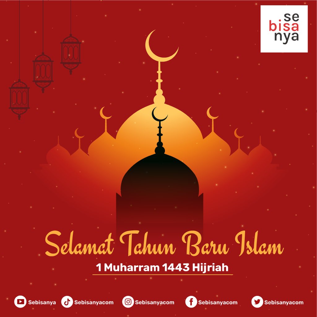 Selamat pagi, selamat menyambut Tahun Baru Islam, 1 Muharram 1443 H.

Semoga kita semua dapat menjadi pribadi yang lebih baik dari sebelumnya dengan semangat tanpa lelah dalam berusaha dan berjuang untuk kebaikan ✨✨