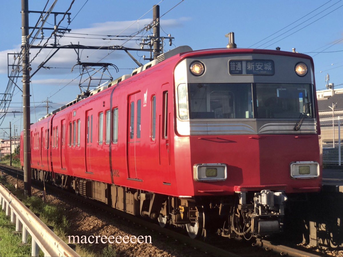 macreeeeeen's tweet photo. ・
名鉄6800系1次車鉄仮面
・
6802F
・
・
・
#名鉄電車
#名鉄
#名古屋鉄道
#電車
#列車
#撮り鉄
#バス運転手
#6800系
#6802F
#鉄道
#鉄道写真
#写真
#busdriver
#ファインダー越しの私の世界
#写真好きな人と繋がりたい
#鉄道好きな人と繋がりたい https://t.co/yz92gSrlgE