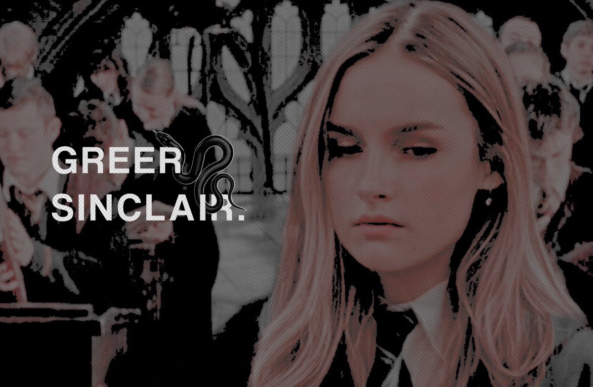 guillotinesmile's tweet image. ⠀⠀⠀⠀⠀⠀⠀⠀⠀⠀⠀⠀ 
            ˏˋ          𝙶.     𝚂𝙸𝙽𝙲𝙻𝙰𝙸𝚁.   ଼⠀⁎⠀ ⠀    
         ╱ ╱    half—blood  slytherin.⠀