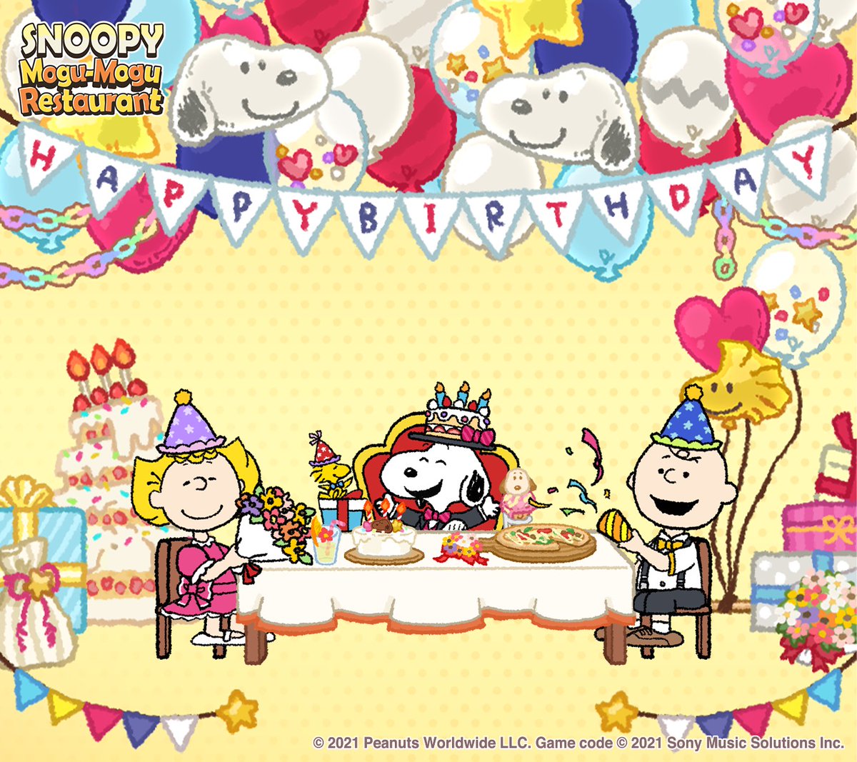 公式 Snoopy Mogu Mogu Restaurant スヌーピーハッピーバースデー 本日8 10は スヌーピーのお誕生日 皆さんでお祝いしましょう 近日中に スヌーピーのバースデー パーティー イベントを開催するのでお楽しみに スヌーピー ピーナッツ 公式 Snoopy Mogu Mogu Restaurant スヌーピーハッピーバースデー 本日8 10は スヌーピーのお誕生日 皆さんでお祝いしましょう 近日中に スヌーピーのバースデー パーティー イベントを開催するのでお楽しみに スヌーピー ピーナッツ