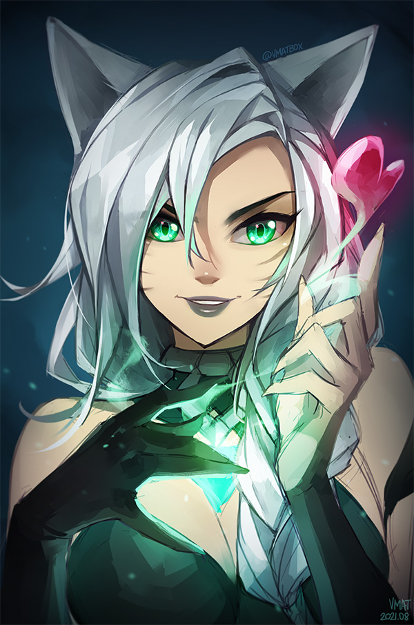 vmatbox's tweet photo. Ruined Ahri! I based this fanart on that 'leaked' art. #ArtofLegends
PATREON post: https://t.co/qb6a6HS0Wq https://t.co/gNtcts1ULE