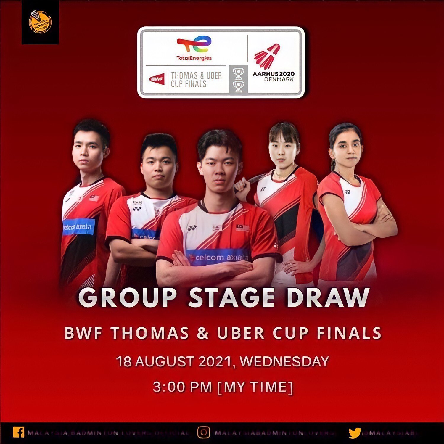 Bwf thomas & uber cup 2021