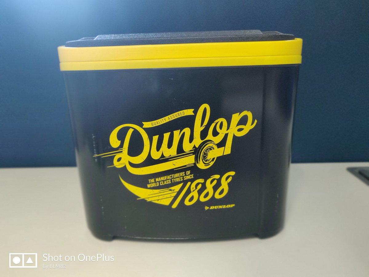 muraguri's tweet photo. Awesome Dunlop cooler box courtesy of RAD254 and @ink2bikes, asante sana! https://t.co/33atDtjJ0w