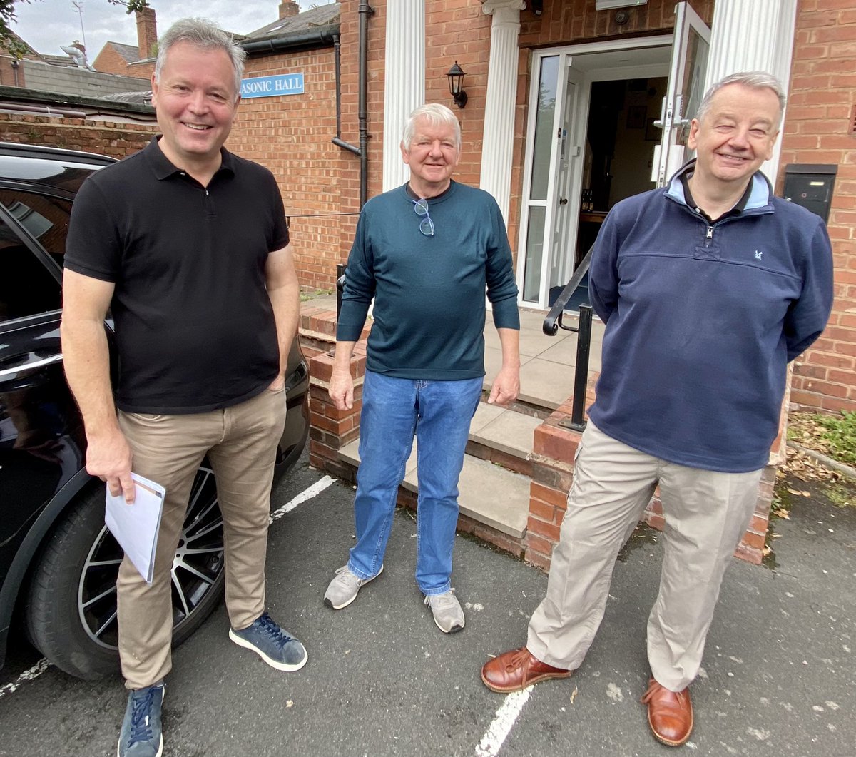 Fantastic support by the Heads of Worcestershire Freemasonry for the UGLE DKW University Scheme Walk.  <a href="/UGLE_UniScheme/">Universities Scheme</a> <a href="/UGLE_GrandLodge/">United Grand Lodge of England</a> <a href="/WorcsMasons/">Worcestershire Freemasons</a>