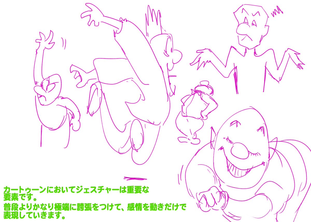 カートゥーン風キャラクター②

#絵描きさんと繋がりたい     
#夏の創作クラスタフォロー祭り 
#芸術同盟 #作画 