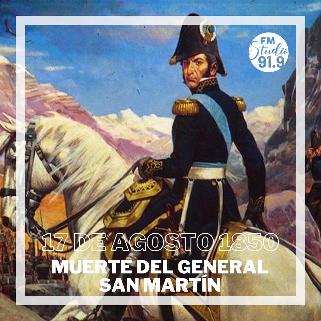 radiostudio341's tweet photo. A 171 años de su fallecimiento, Studio 91.9 recuerda a este prócer nacional “Padre de la Patria” quien a lo largo de su vida demostró una impecable trayectoria militar y un magistral arte de la guerra. 🇦🇷🙌

#17DeAgosto #SanMartín #PrócerNacional #Patria #Studio919 https://t.co/2uBxmEWlVI
