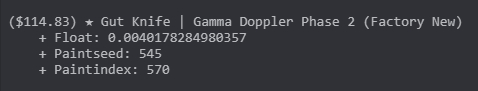 sharkbaycsgo's tweet photo. One of the most highly requested features have been added! 💪 Doppler phases are now valued on our bot come check out your inventory value here: 

https://t.co/v9aA3p2cyz https://t.co/v5El7KxEhI