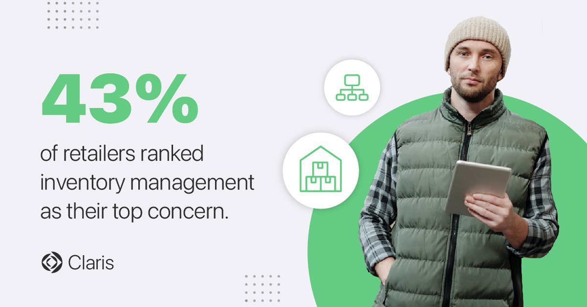 ClarisOfficial's tweet image. Set yourself up for success. 💫 Start transforming your inventory management and increasing your profit today with this guide. spr.ly/6014ymIRm 

#filemakerdevelopers #innovation