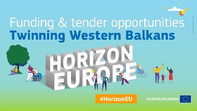 HorizonEU's tweet photo. 📣#HorizonEU announces a special Twinning call for the Western Balkans, to enhance networking activities between the research institutions of the #WBC and leading EU counterparts.
📆Deadline: 05/10/21
Apply now👉https://t.co/I9zj3F8oFU https://t.co/JqIf5IoaM1