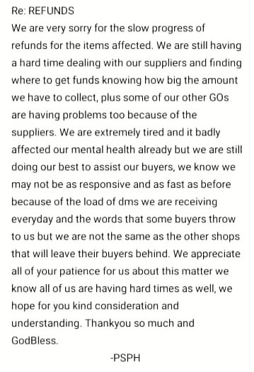 🌺 Paradise Shop PH 🌺 | COLLECTING FUNDS tweet media