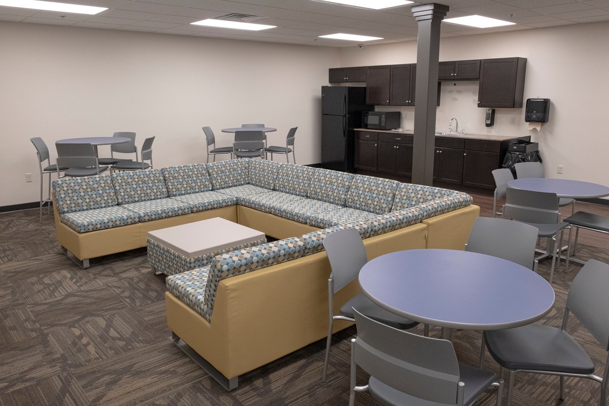 TrineUniversity's tweet photo. Finishing touches to the New Fabiani Hall! See you soon! https://t.co/9ssxQhIIrt